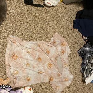 See-through angel core top